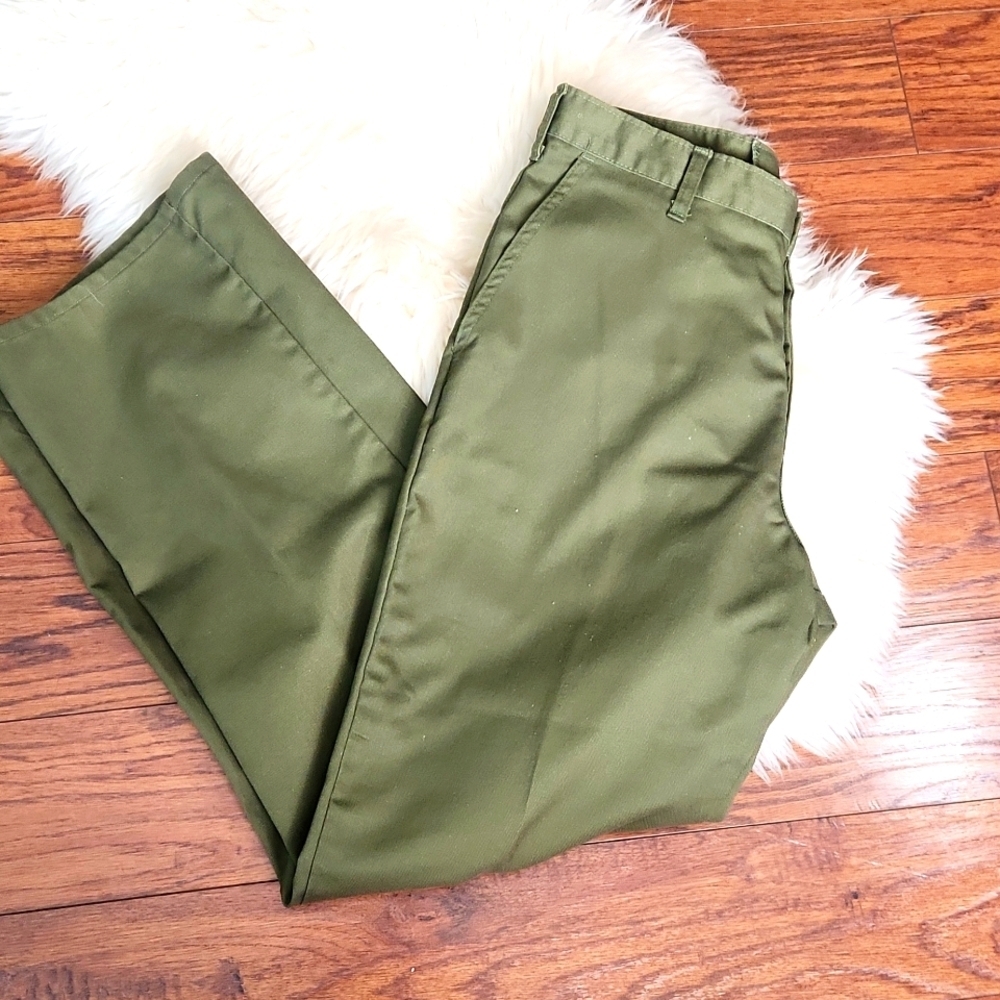 1980 Boy Scouts Of America Green Slacks
